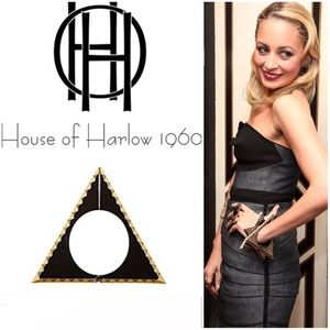House of Harlow 1960 Triquetra Triangle Cuff